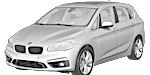 BMW F45 U267A Fault Code